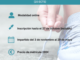 XVII Edición del Curso de Experto Universitario en Nutrición y Alimentación Aplicada al Deporte